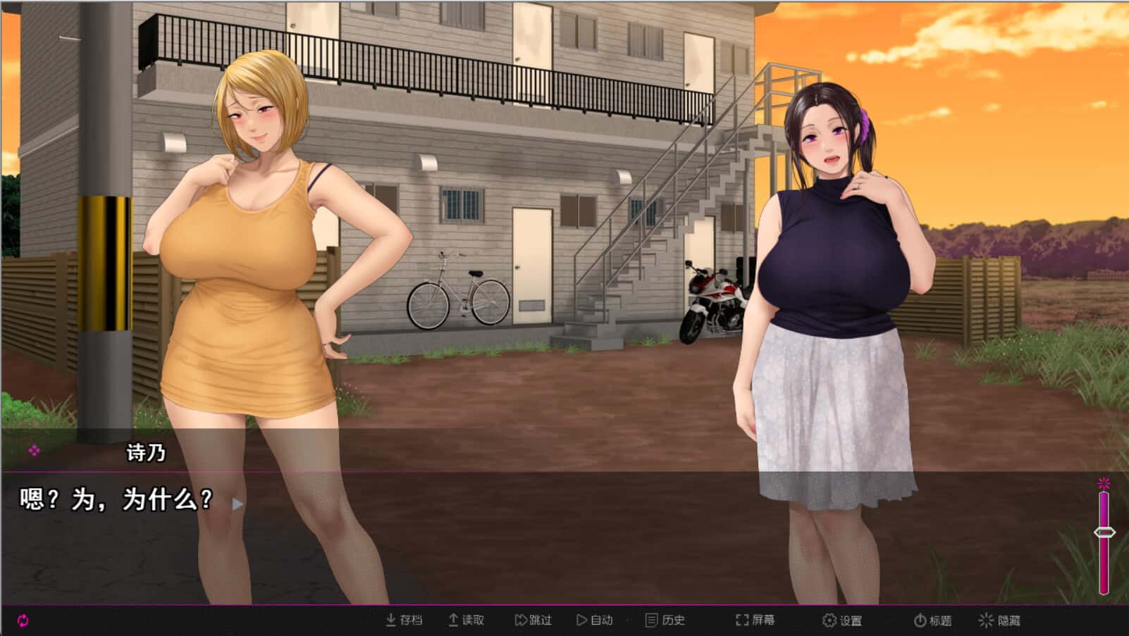 纯情房东撬房客 Afternoon Affairs & Helpless Housewives插画